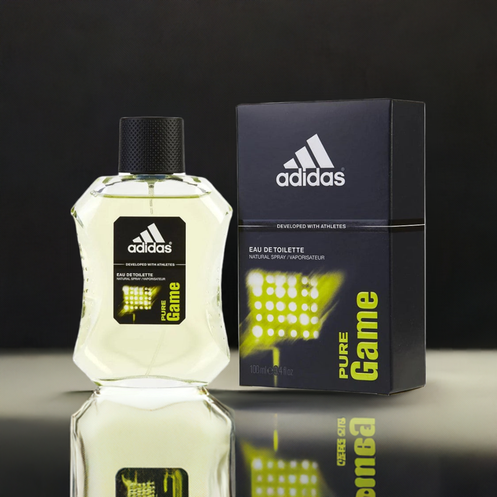 Adidas Pure Game men Eau De Toilette Spray (Developed With Athletes) 3.4 oz