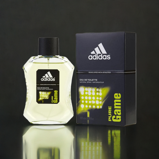 Adidas Pure Game men Eau De Toilette Spray (Developed With Athletes) 3.4 oz