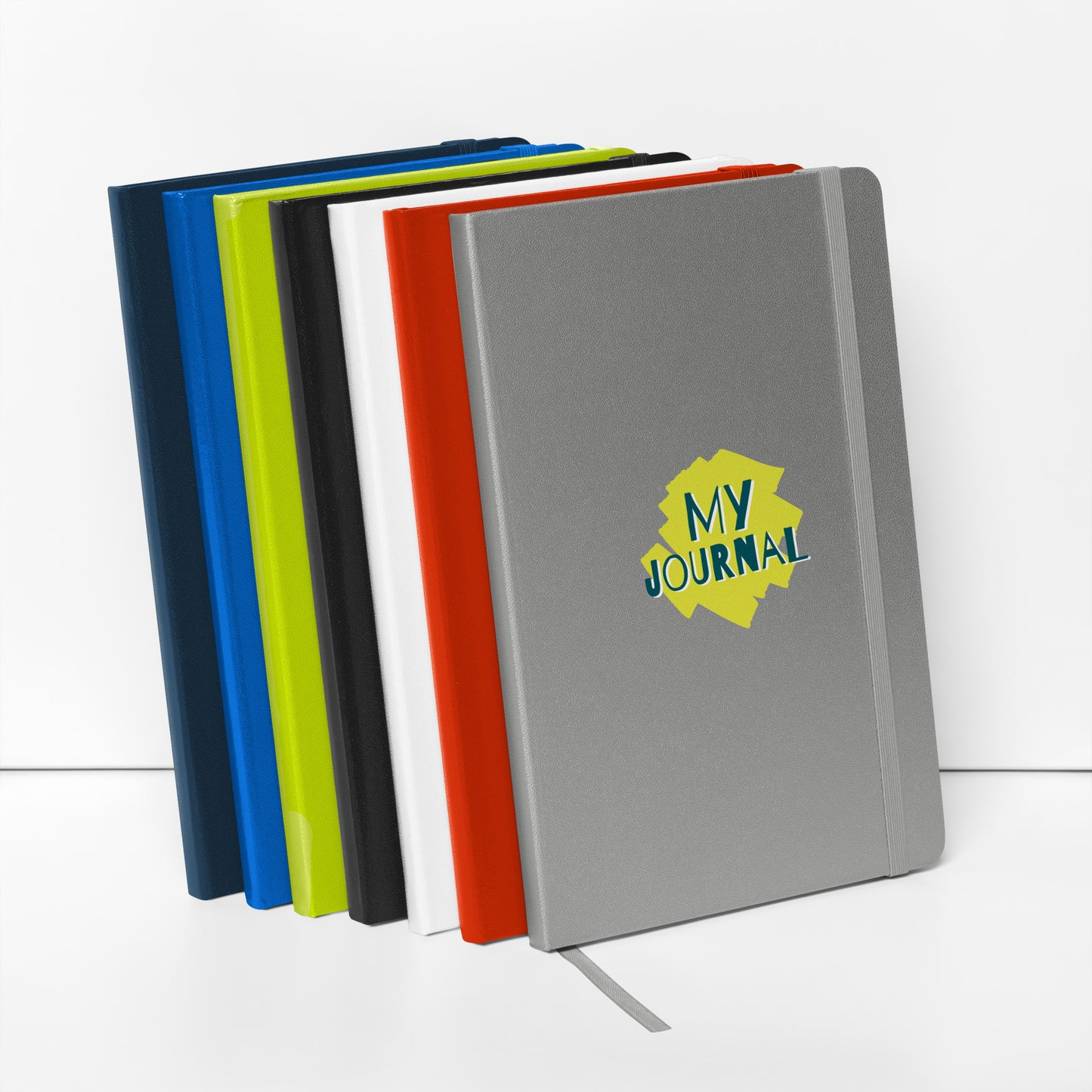 Hardcover bound notebook - My Journal