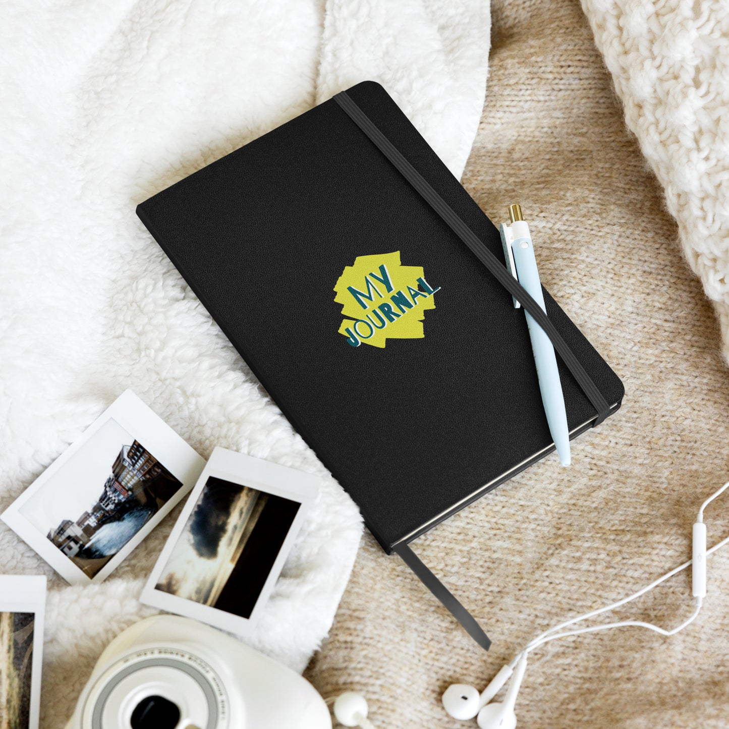 Hardcover bound notebook - My Journal