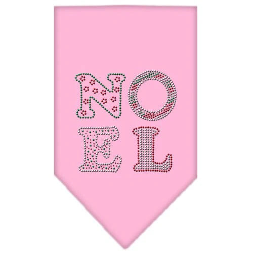 Christmas Pet and Dog Bandana Rhinestone, "Noel"