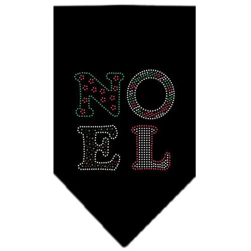 Christmas Pet and Dog Bandana Rhinestone, "Noel"