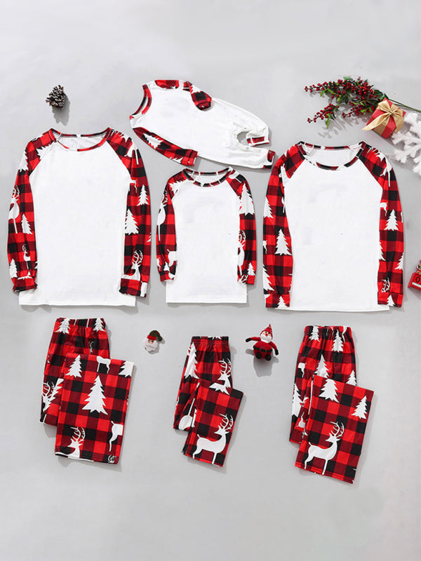 Family Christmas Plaid Matching Pajama Sets