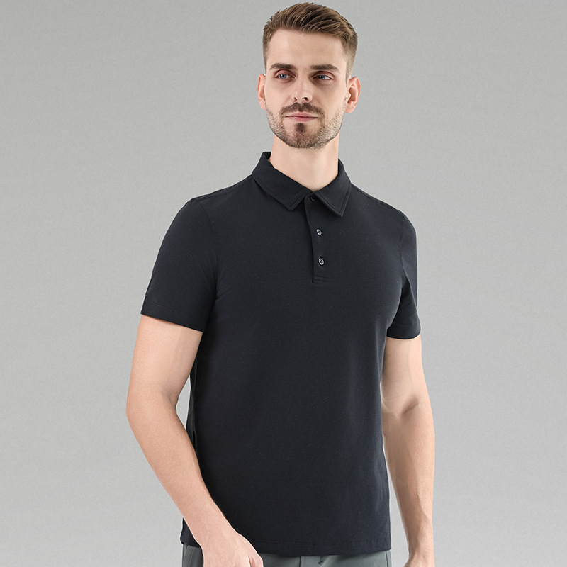 Men's short-sleeved casual POLO shirt breathable business sports top