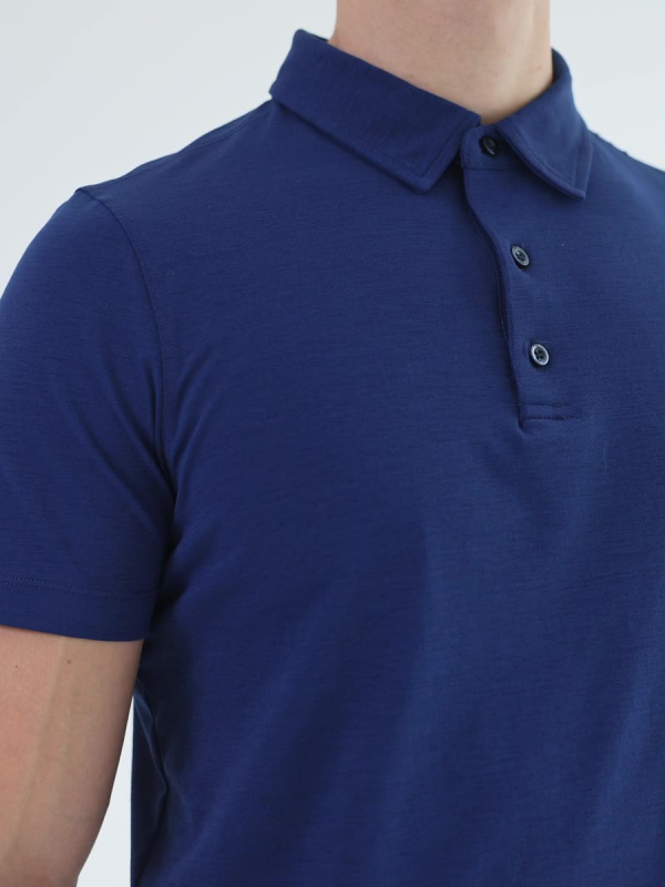 Men's short-sleeved casual POLO shirt breathable business sports top