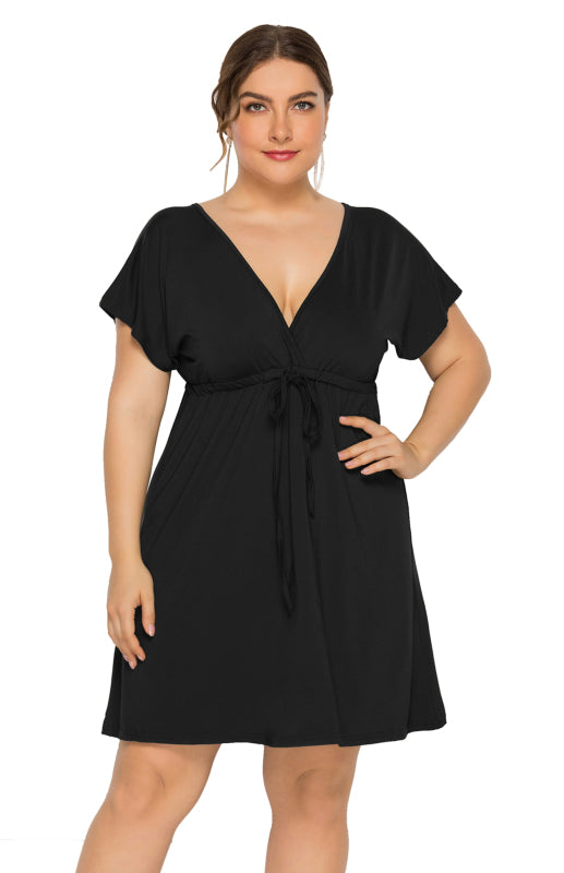 Comfortable High Elasticity Solid Leisure Maternity Dress for Spring-Summer