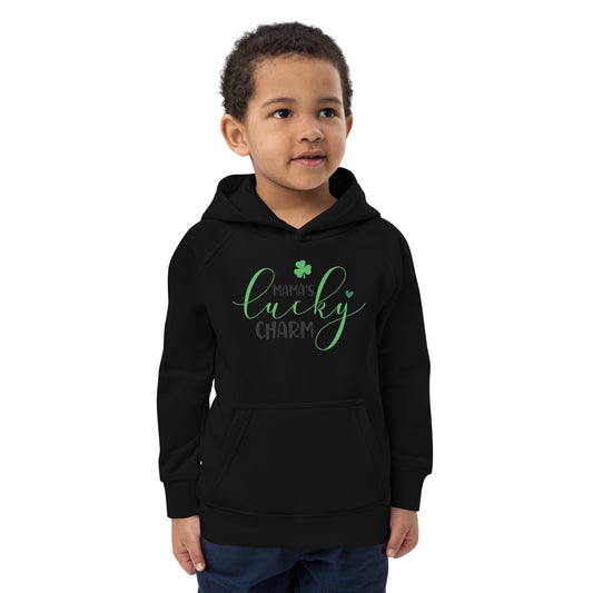 Kids eco hoodie - Mama's Lucky Charm