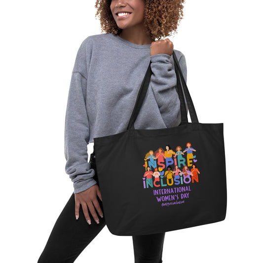 Large organic tote bag - International Women's Day