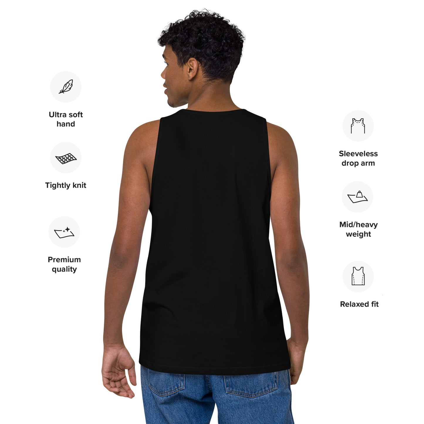 Men’s premium tank top - CaBougieDo Premium Quality