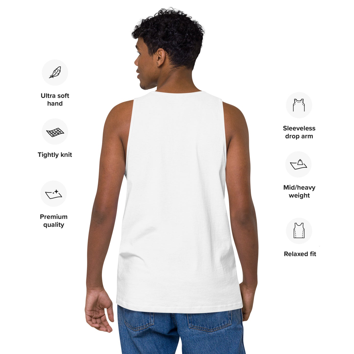 Men’s premium tank top - CaBougieDo Premium Quality