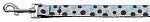 Confetti Dots Nylon Collar Baby Blue 1 wide 4ft Lsh