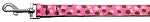 Confetti Dots Nylon Collar Bright Pink 1 wide 4ft Lsh