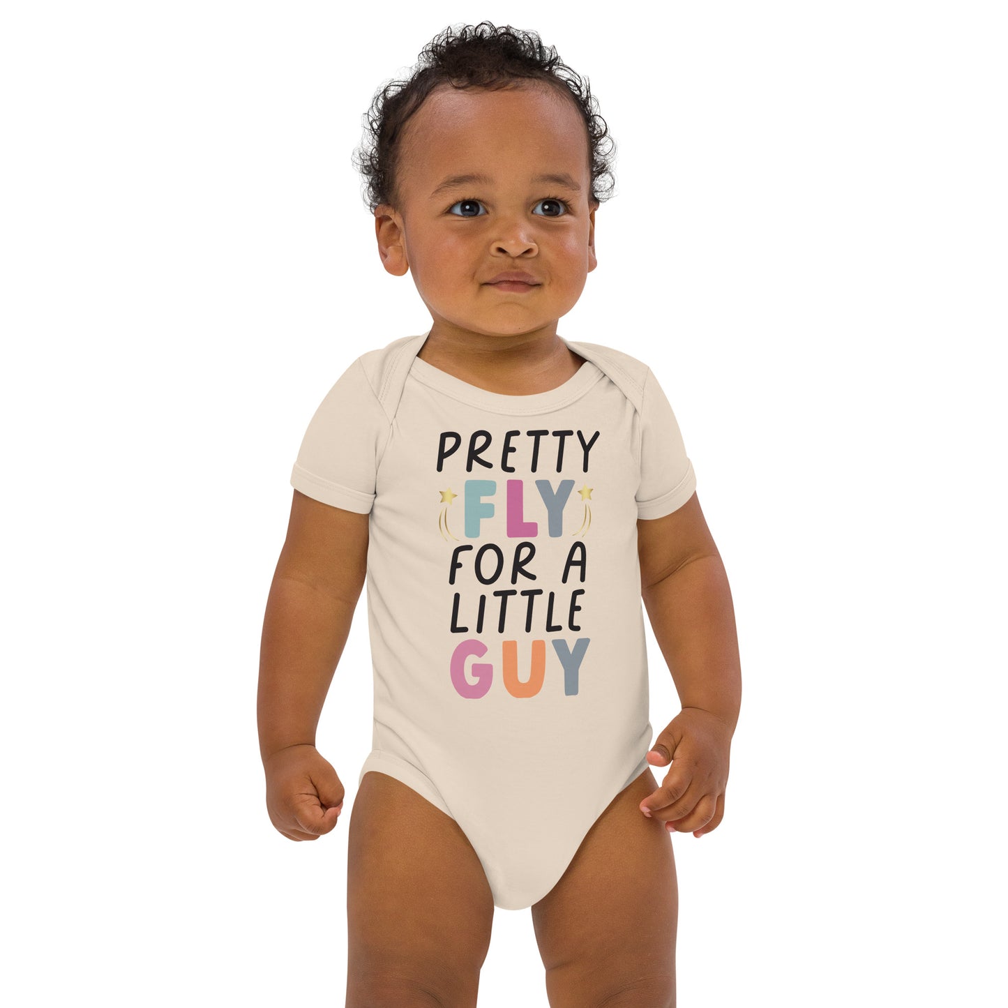 Organic cotton baby bodysuit - Pretty Fly For a Little Guy