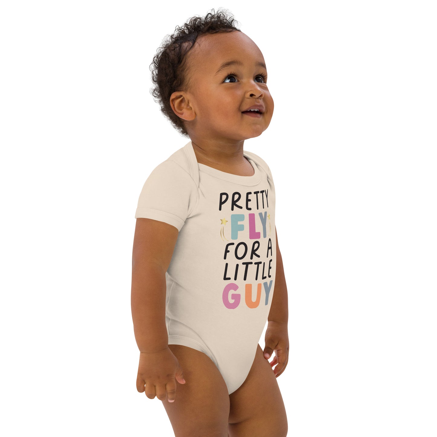 Organic cotton baby bodysuit - Pretty Fly For a Little Guy