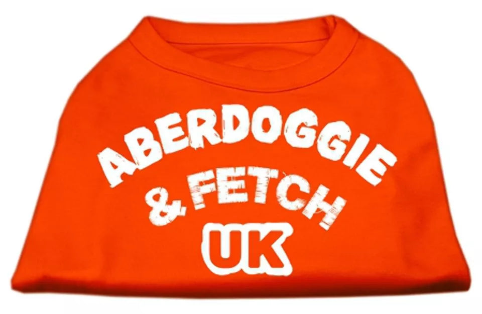 Aberdoggie NY Screenprint Shirts Orange XL