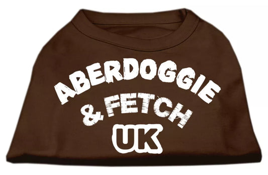 Aberdoggie NY Screenprint Shirts Brown Lg