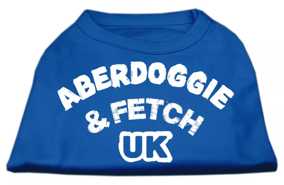 Aberdoggie NY Screenprint Shirts Blue Sm