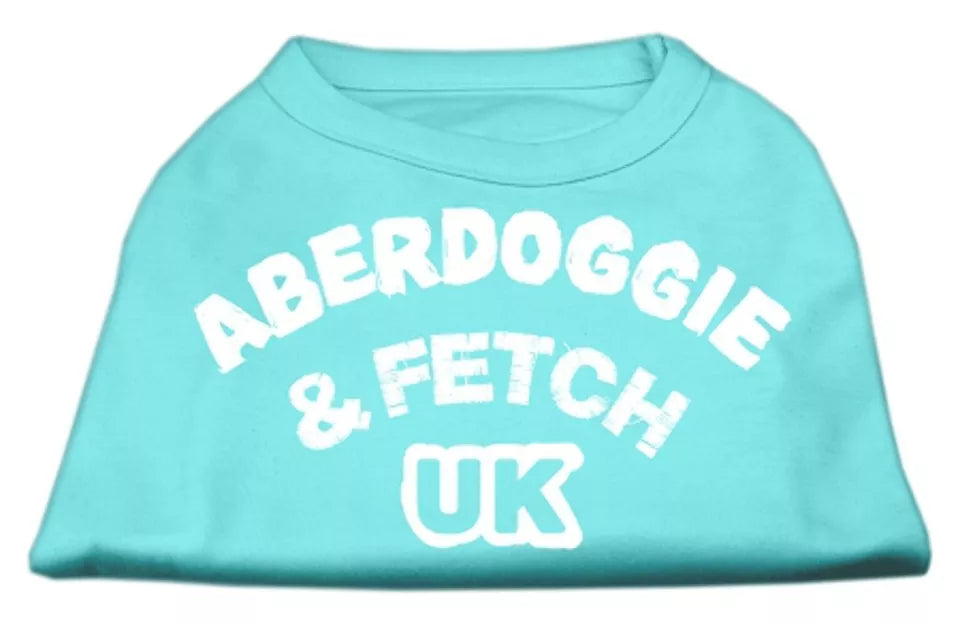 Aberdoggie NY Screenprint Shirts Aqua XL