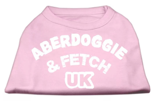 Aberdoggie NY Screenprint Shirts Light Pink Lg