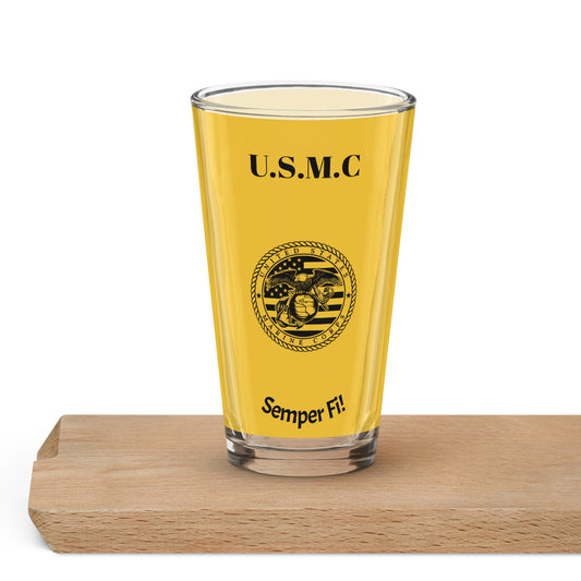 Shaker pint glass