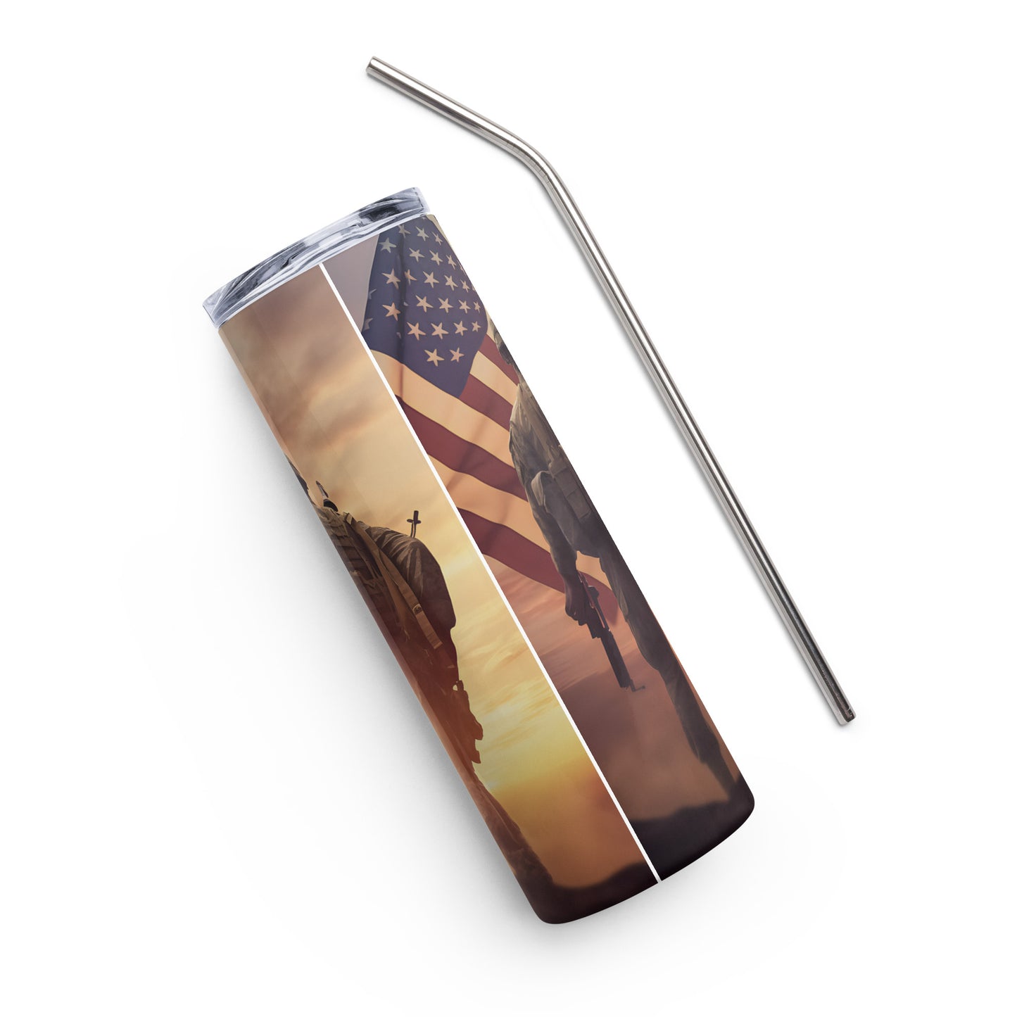 Stainless steel tumbler - Veteran