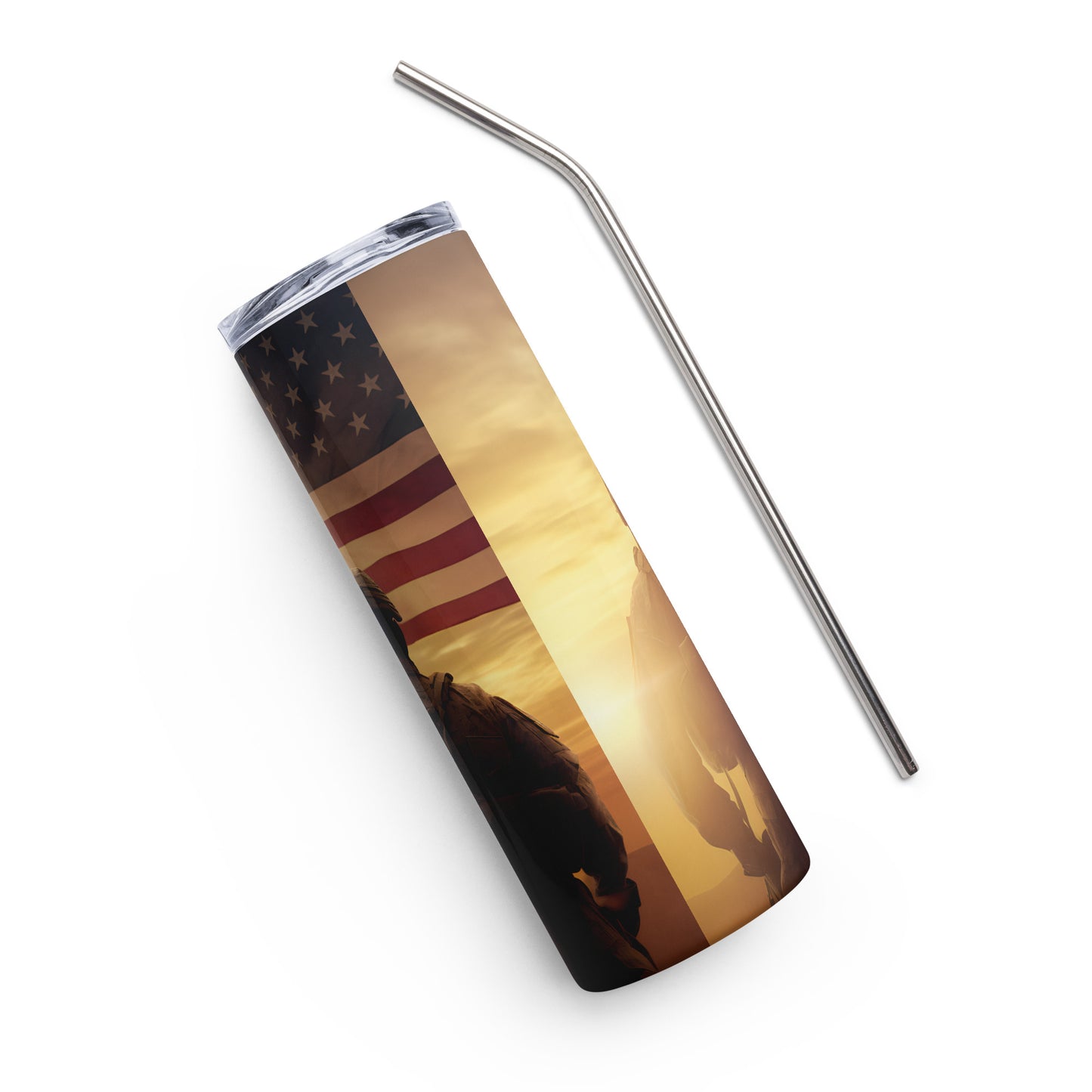 Stainless steel tumbler - Veteran