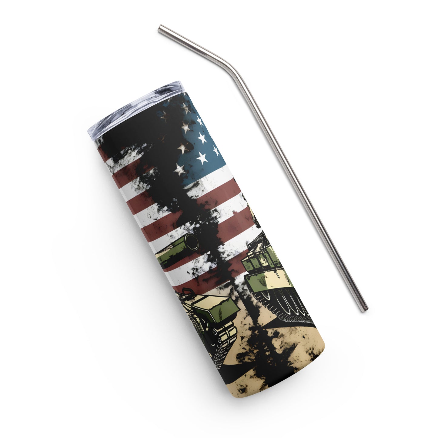 Stainless steel tumbler - Veteran Tank