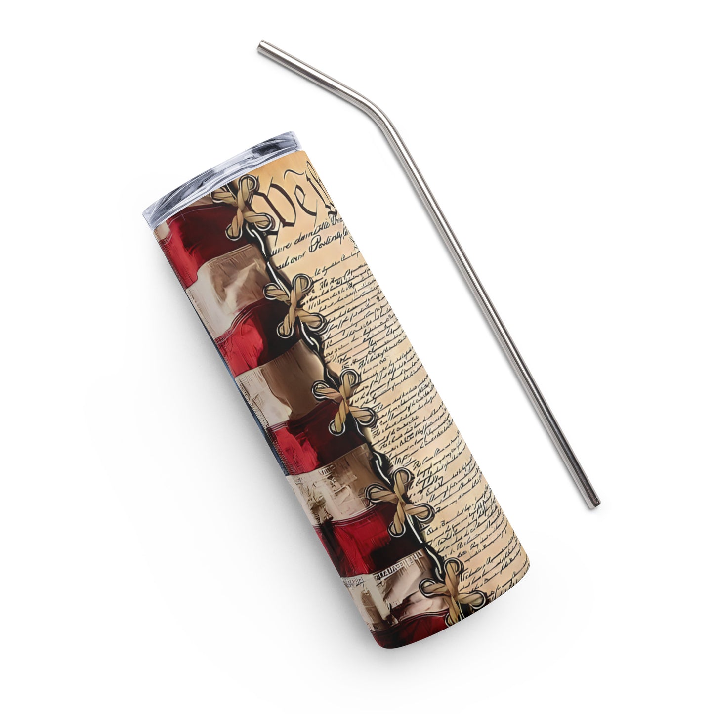 Stainless steel tumbler - Veteran We The People