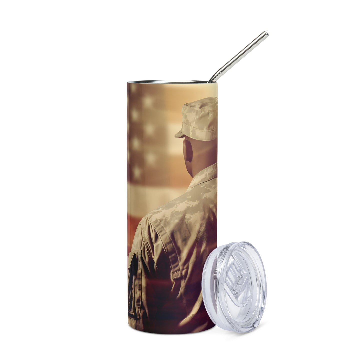 Stainless steel tumbler - Veteran