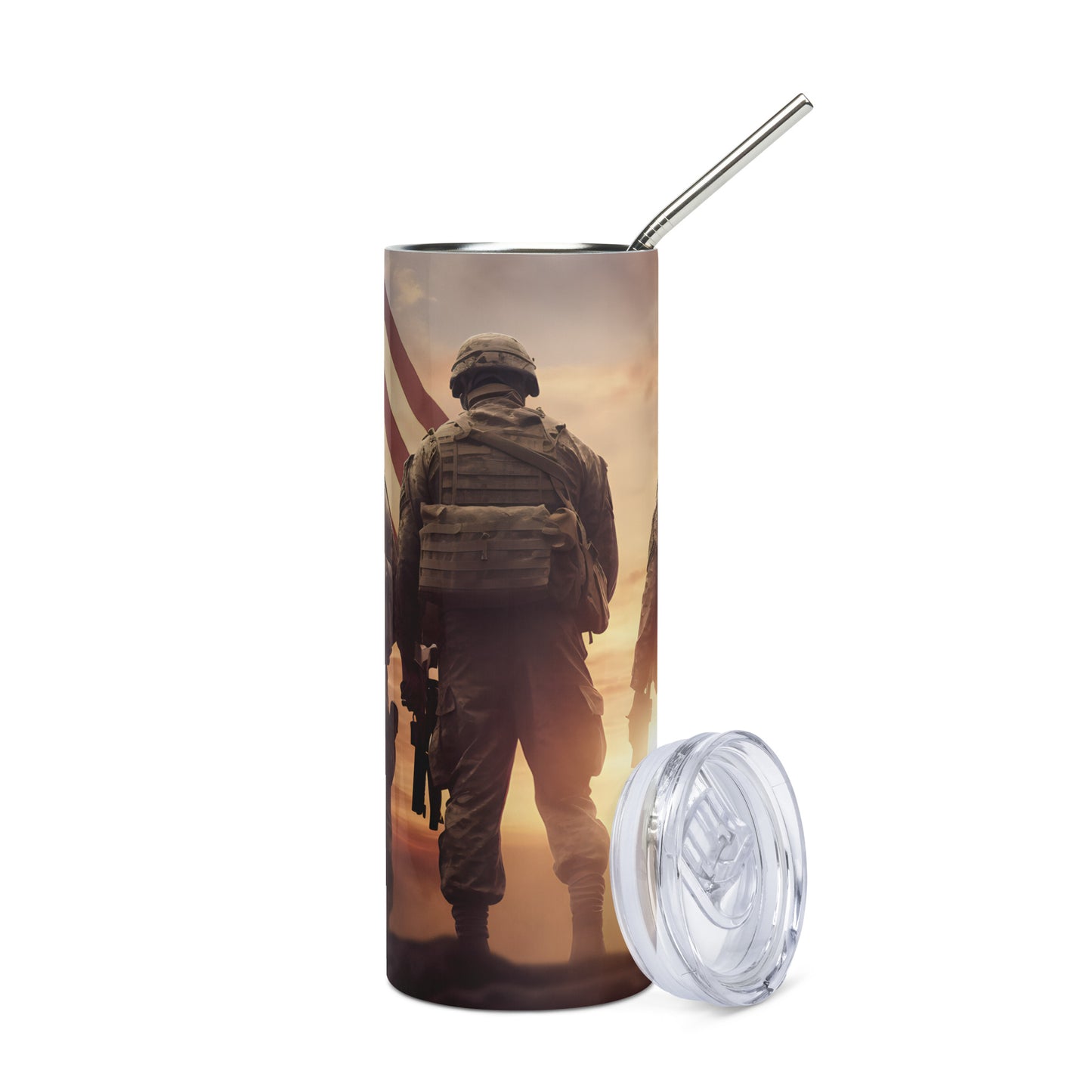 Stainless steel tumbler - Veteran