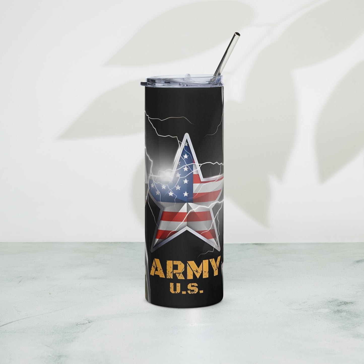 Stainless steel tumbler - Army Veteran