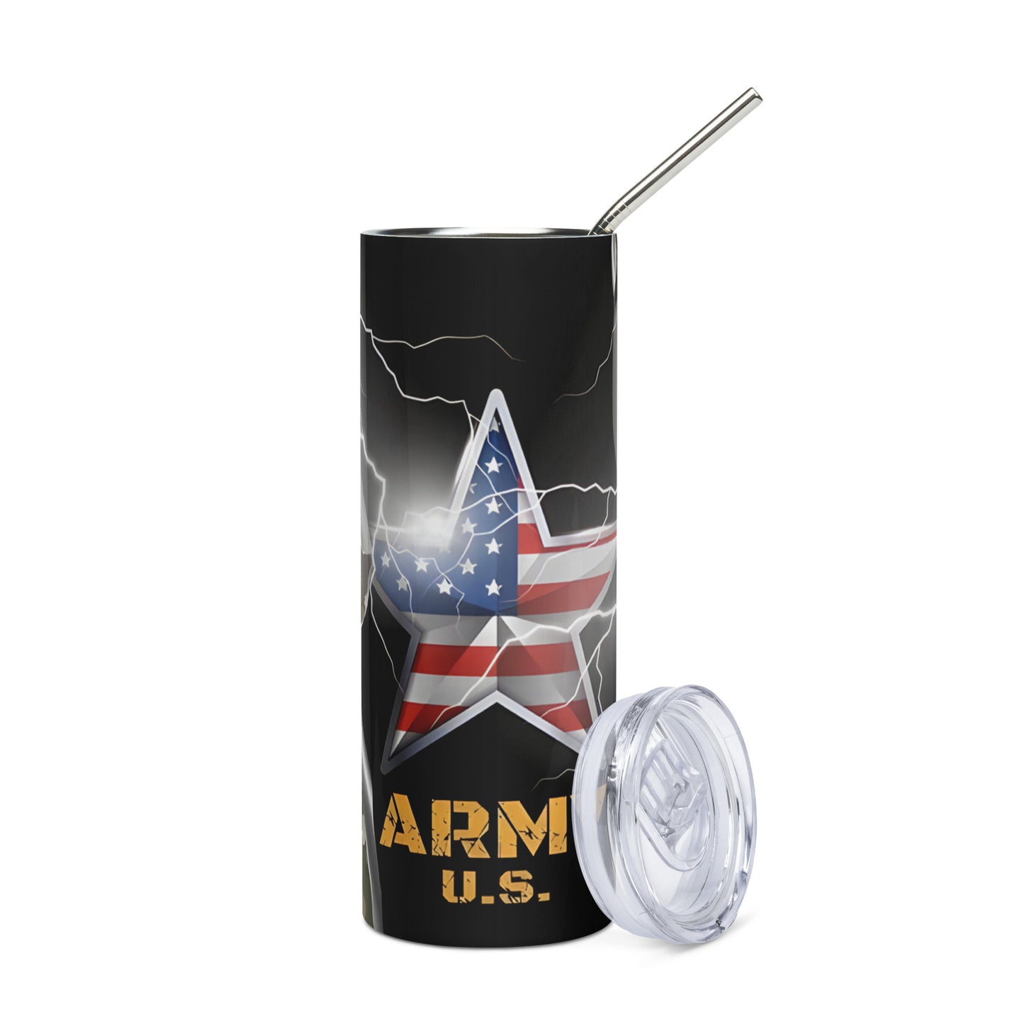 Stainless steel tumbler - Army Veteran