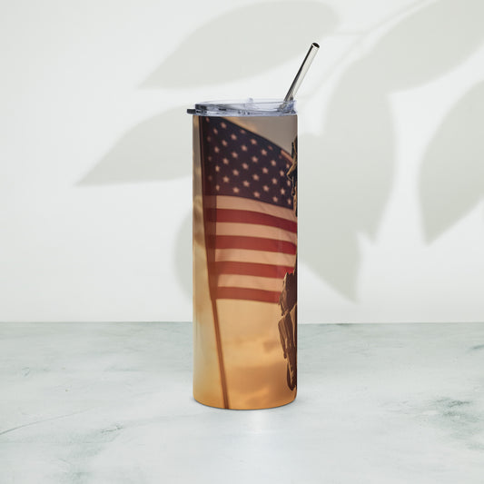 Stainless steel tumbler - Veteran