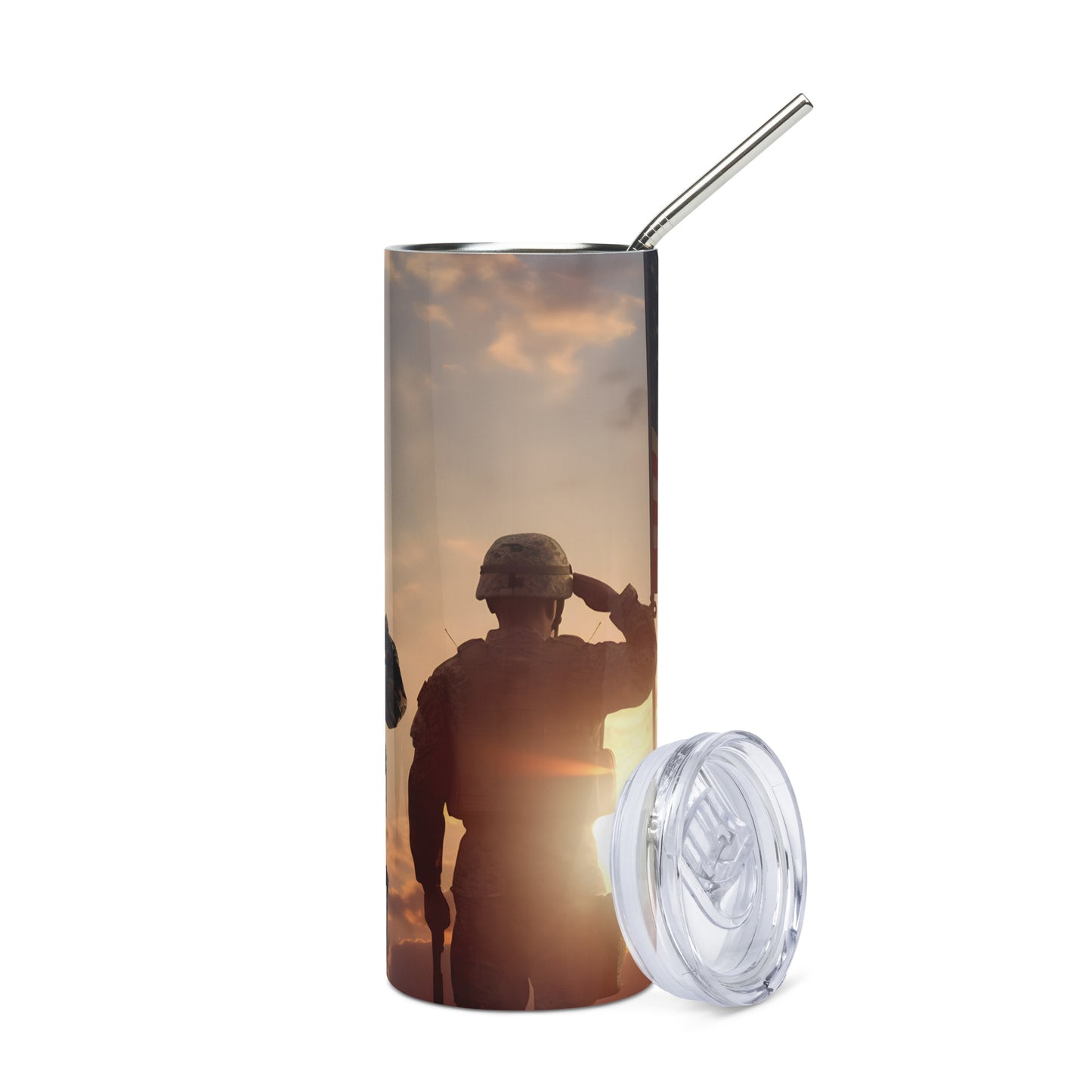 Stainless steel tumbler - Veteran