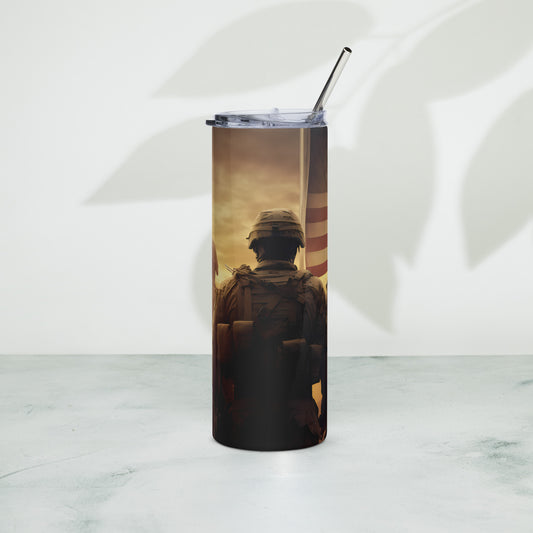 Stainless steel tumbler - Veteran