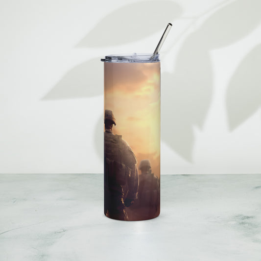 Stainless steel tumbler - Veteran