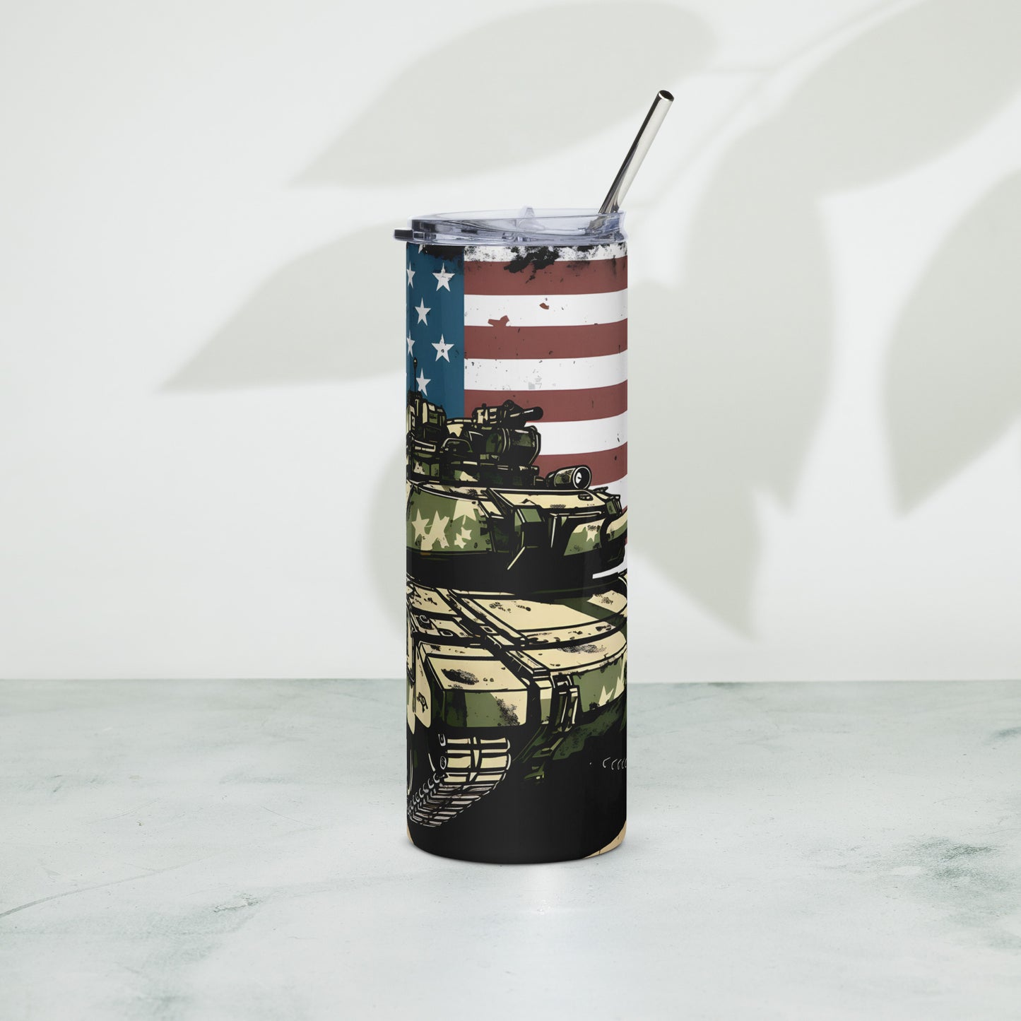 Stainless steel tumbler - Veteran Tank