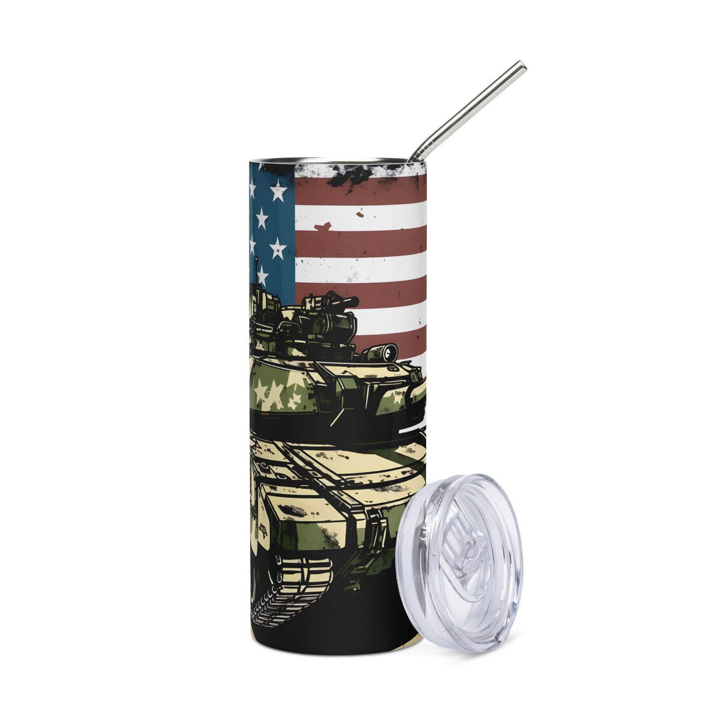 Stainless steel tumbler - Veteran Tank