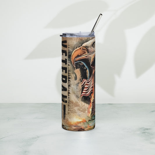 Stainless steel tumbler - Veteran