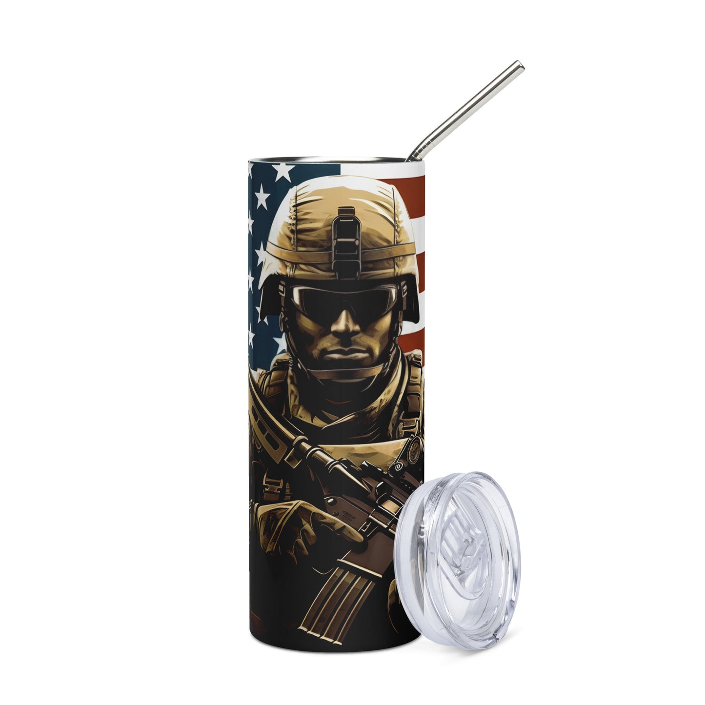 Stainless steel tumbler - Veteran