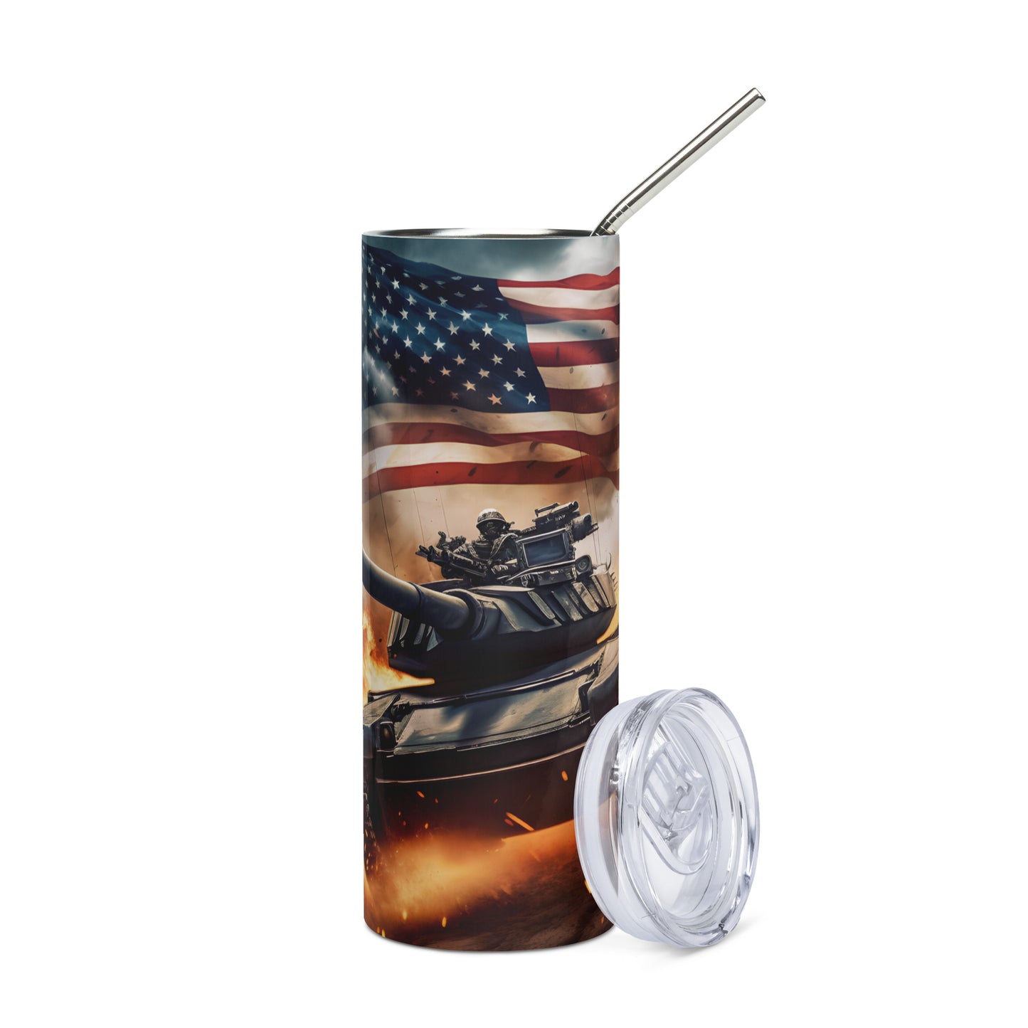 Stainless steel tumbler - Veteran