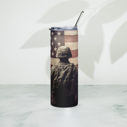 Stainless steel tumbler - Veteran