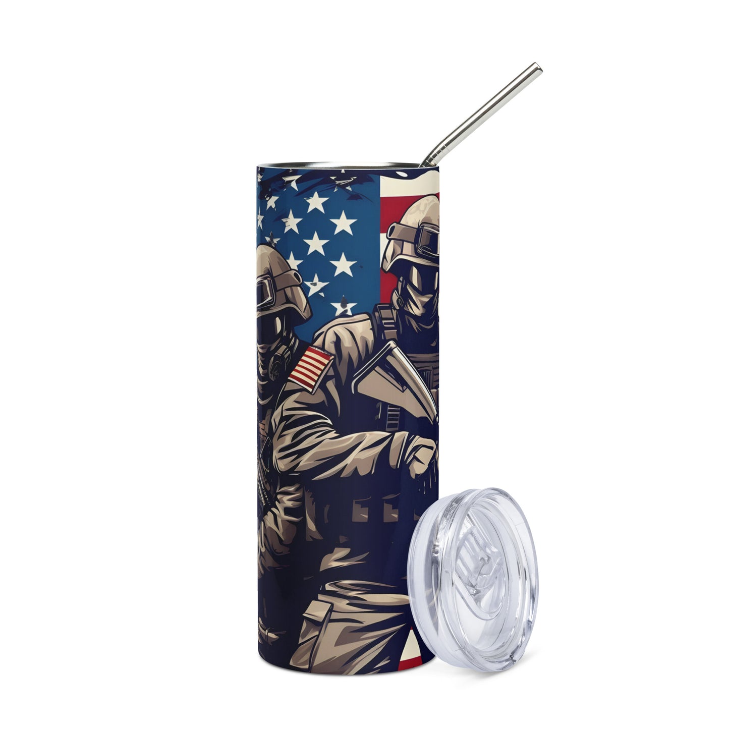 Stainless steel tumbler - Veteran