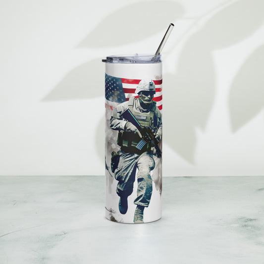 Stainless steel tumbler - Veteran