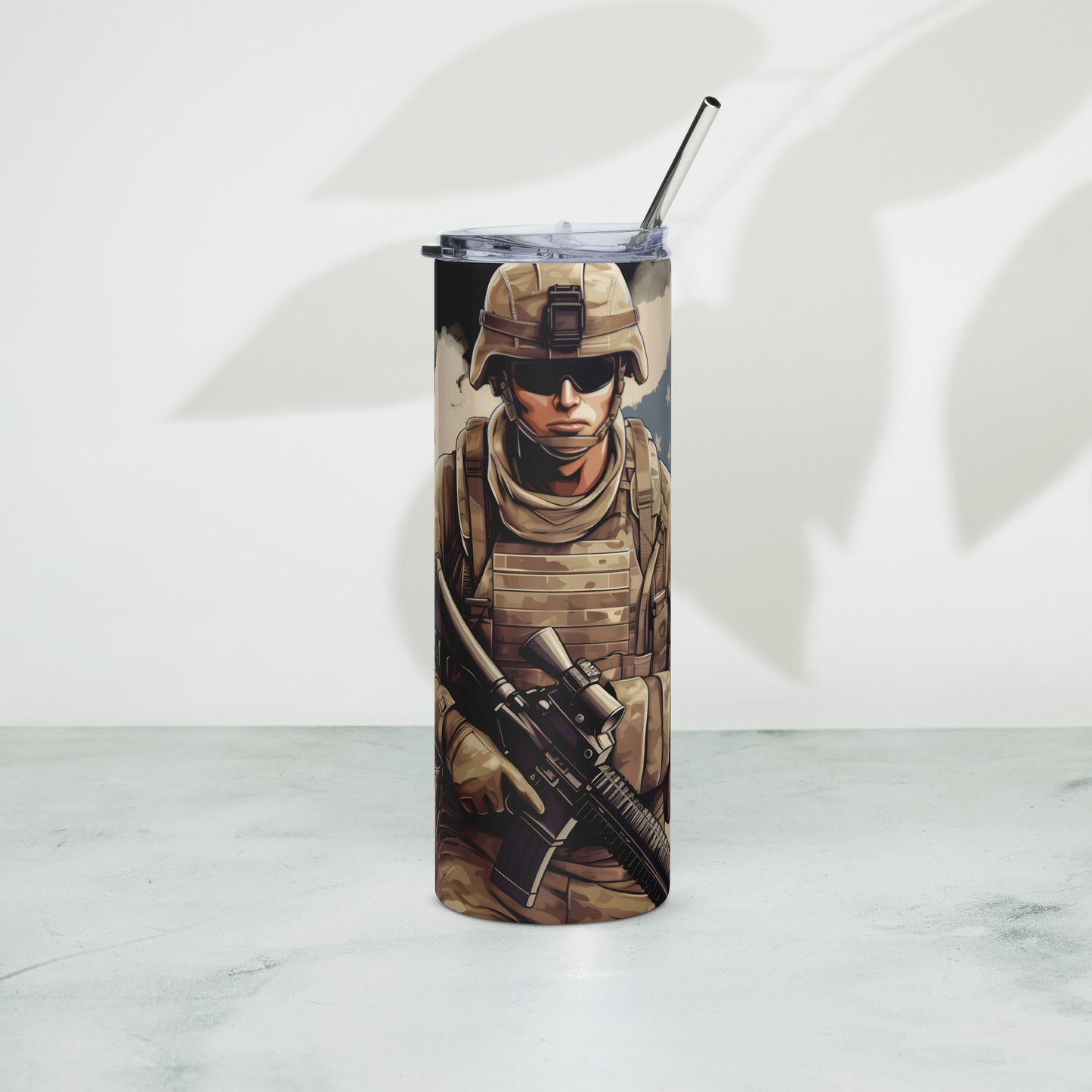 Stainless steel tumbler - Veteran