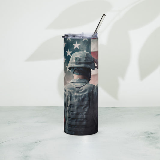 Stainless steel tumbler - Veteran