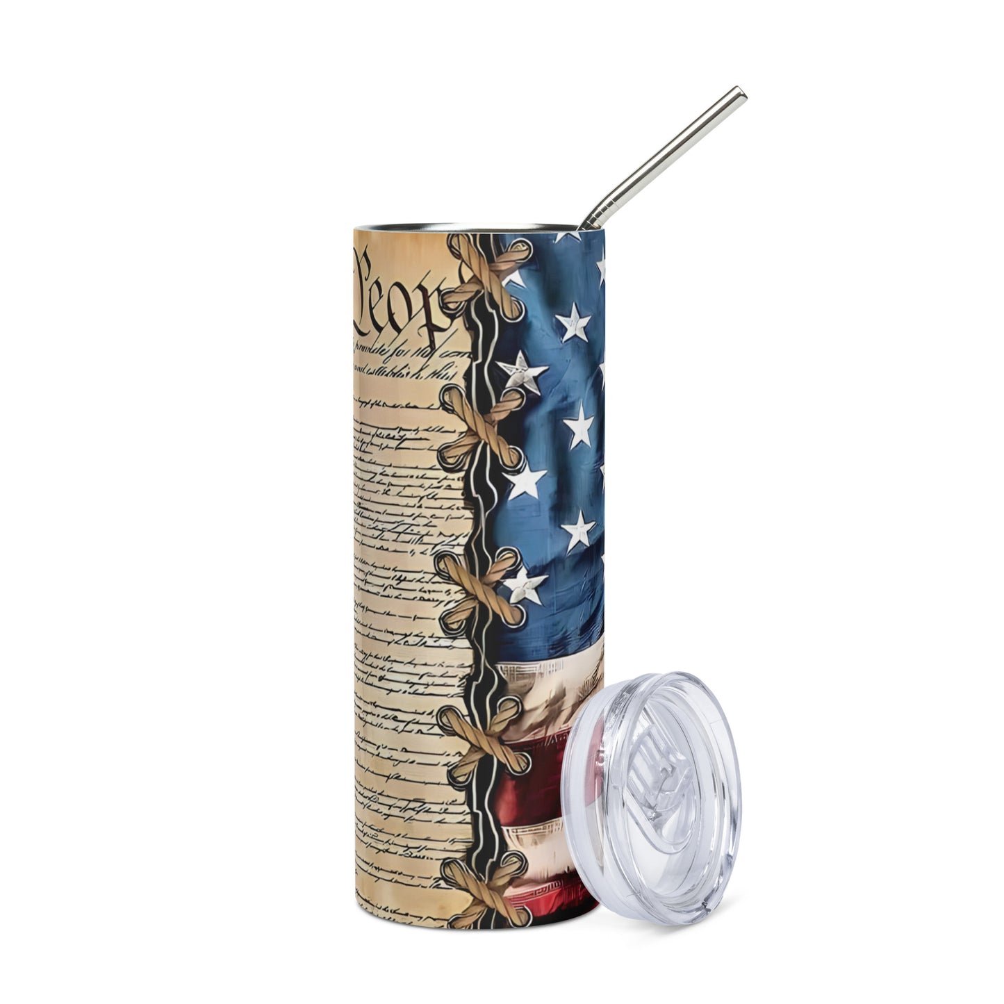 Stainless steel tumbler - Veteran We The People