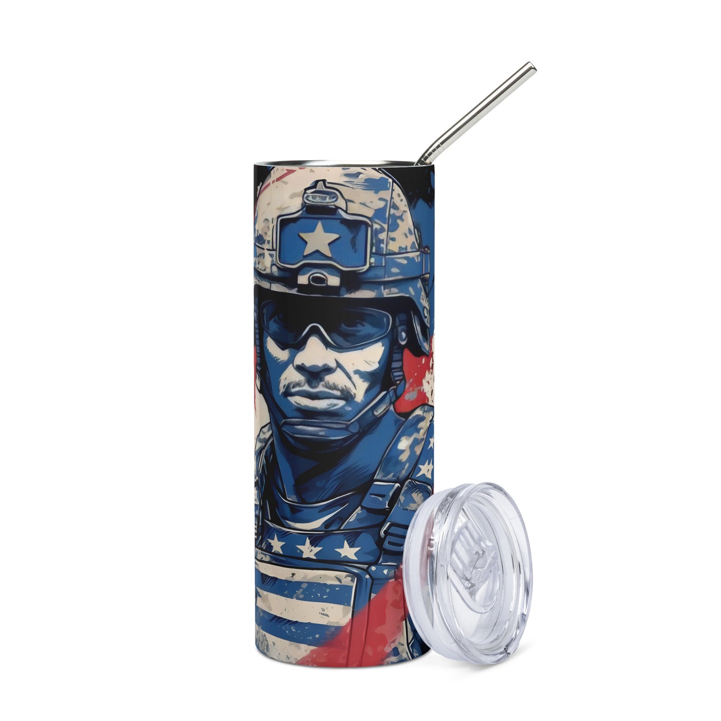 Stainless steel tumbler - Veteran