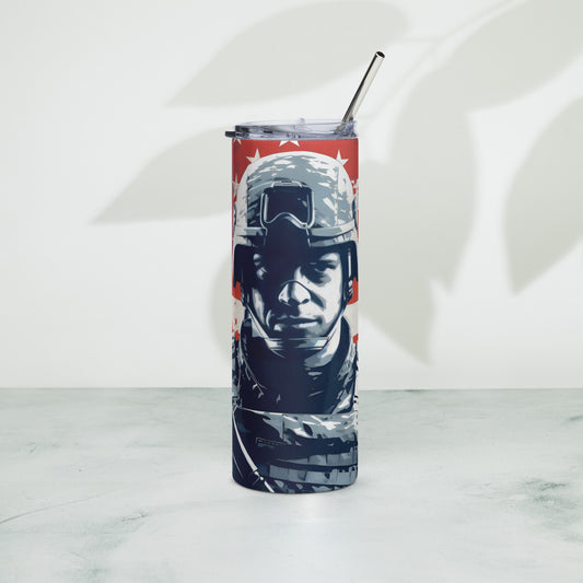 Stainless steel tumbler - Veteran