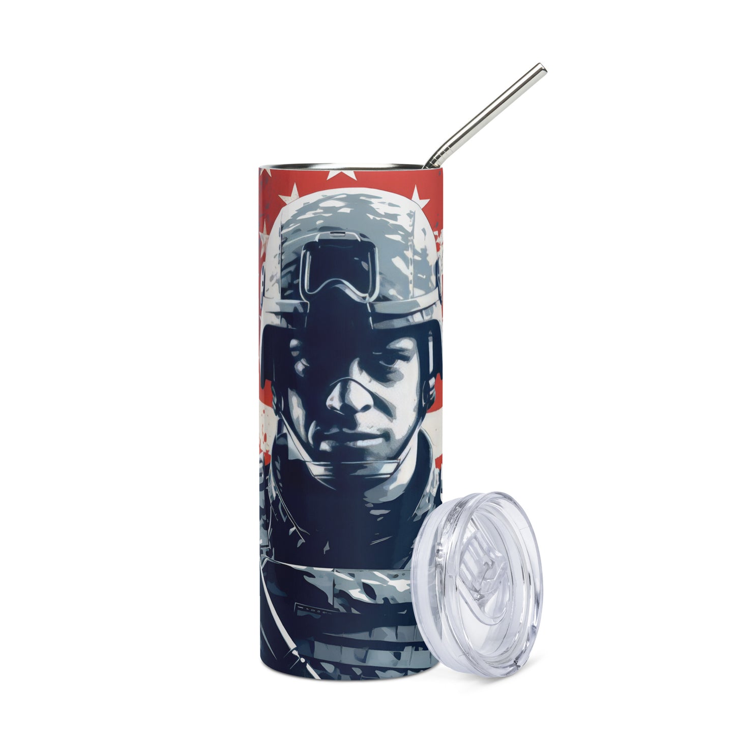 Stainless steel tumbler - Veteran